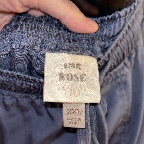 NWT Knox Rose blue jogger pants - Picture 7 of 10